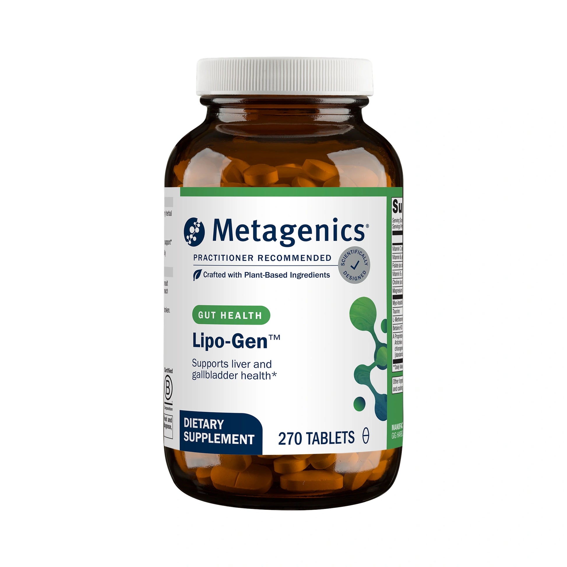 Metagenics Lipo-Gen 270 Tablets