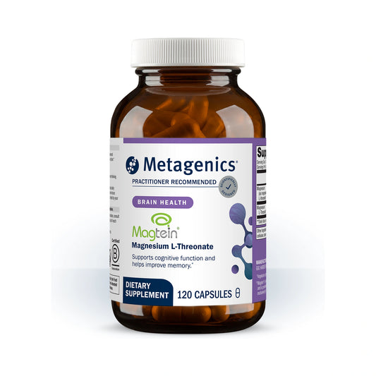 Metagenics Magtein Magnesium L-Threonate 120 Capsules