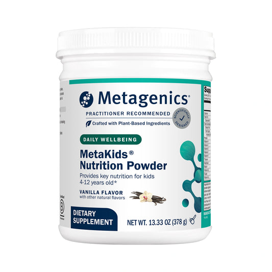 Metagenics MetaKids Nutrition Powder Vanilla 378g