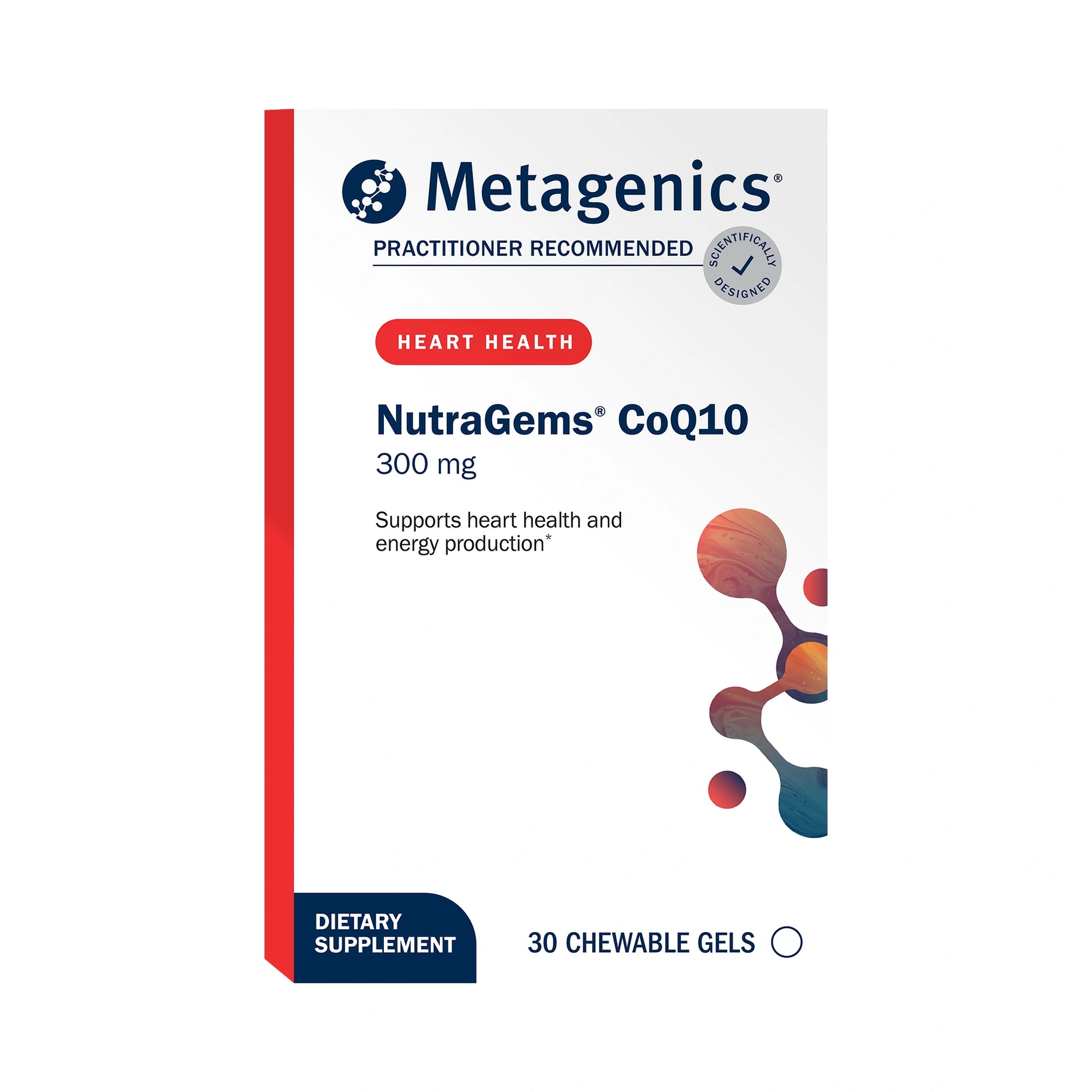 Metagenics NutraGems CoQ10 300mg 30 Chewable Gels