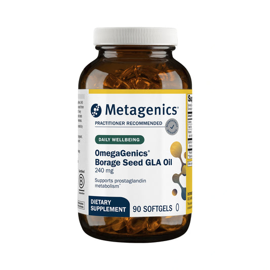 Metagenics OmegaGenics Borage Seed GLA Oil 240mg 90 Softgels
