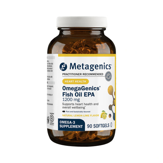 Metagenics OmegaGenics Fish Oil EPA 1200mg 90 Softgels