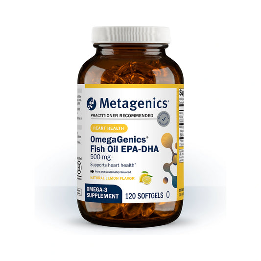 Metagenics OmegaGenics Fish Oil EPA-DHA 500mg 120 Softgels