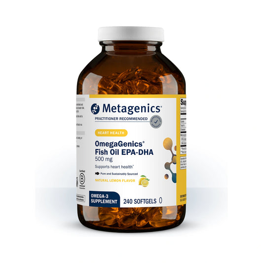 Metagenics OmegaGenics Fish Oil EPA-DHA 500mg 240 Softgels