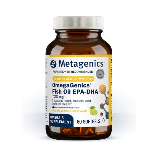 Metagenics OmegaGenics Fish Oil EPA-DHA 720mg 60 Softgels