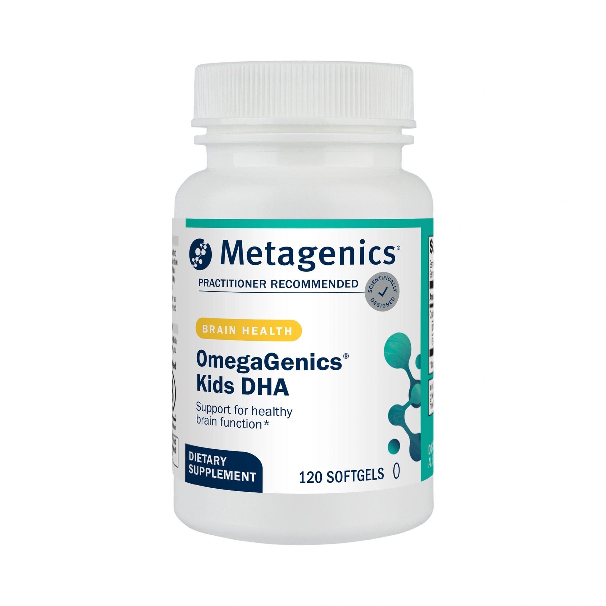 Metagenics OmegaGenics Kids DHA 120 Softgels