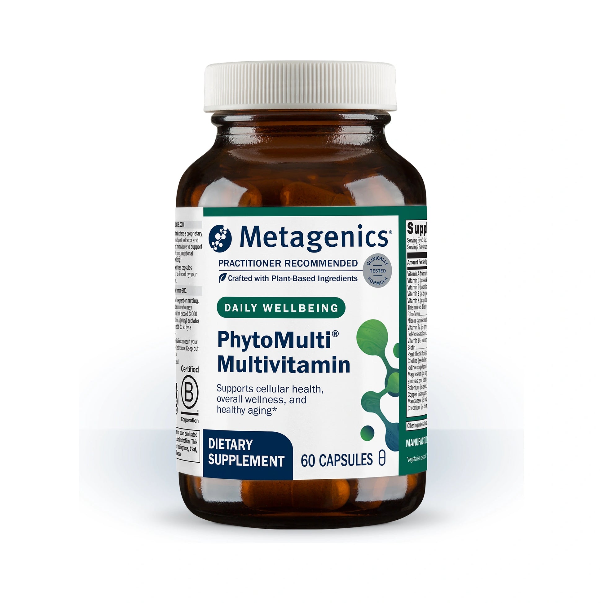 Metagenics PhytoMulti Multivitamin 60 Capsules