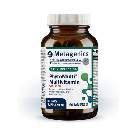 Metagenics PhytoMulti Multivitamin with Iron 60 Tablets