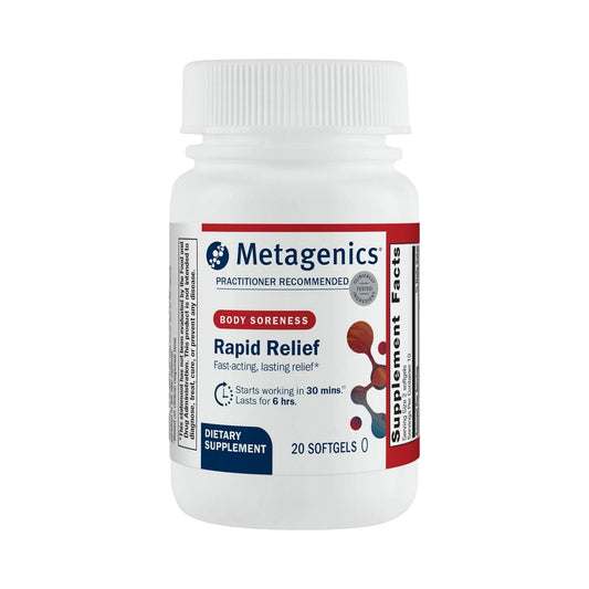 Metagenics Rapid Relief 20 Softgels