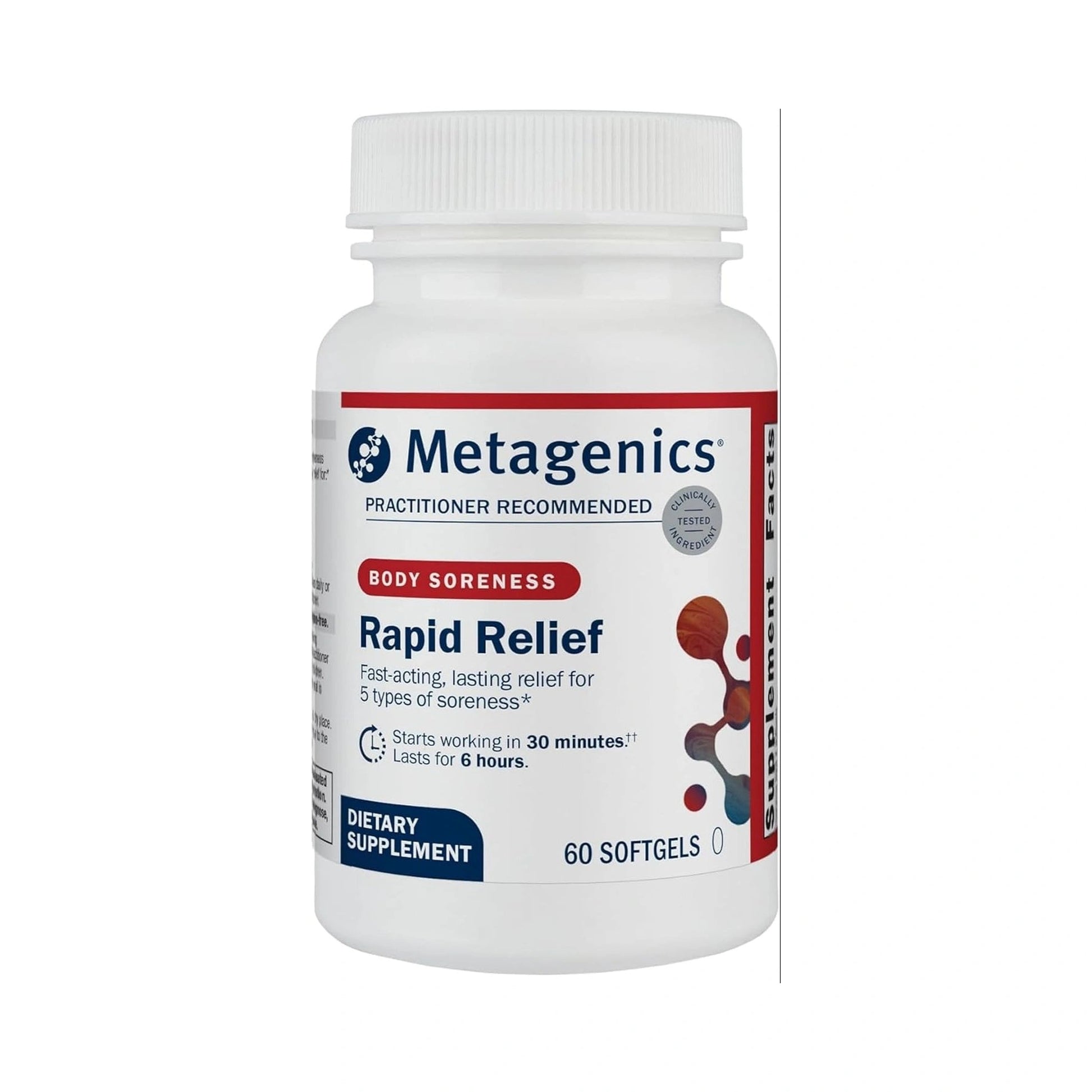 Metagenics Rapid Relief 60 Softgels