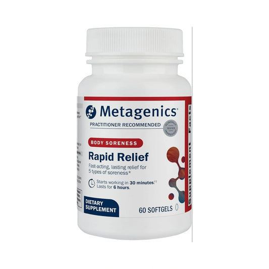 Metagenics Rapid Relief 60 Softgels