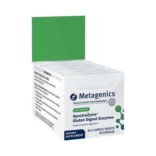 Metagenics SpectraZyme Gluten Digest Enzymes 40 Capsules