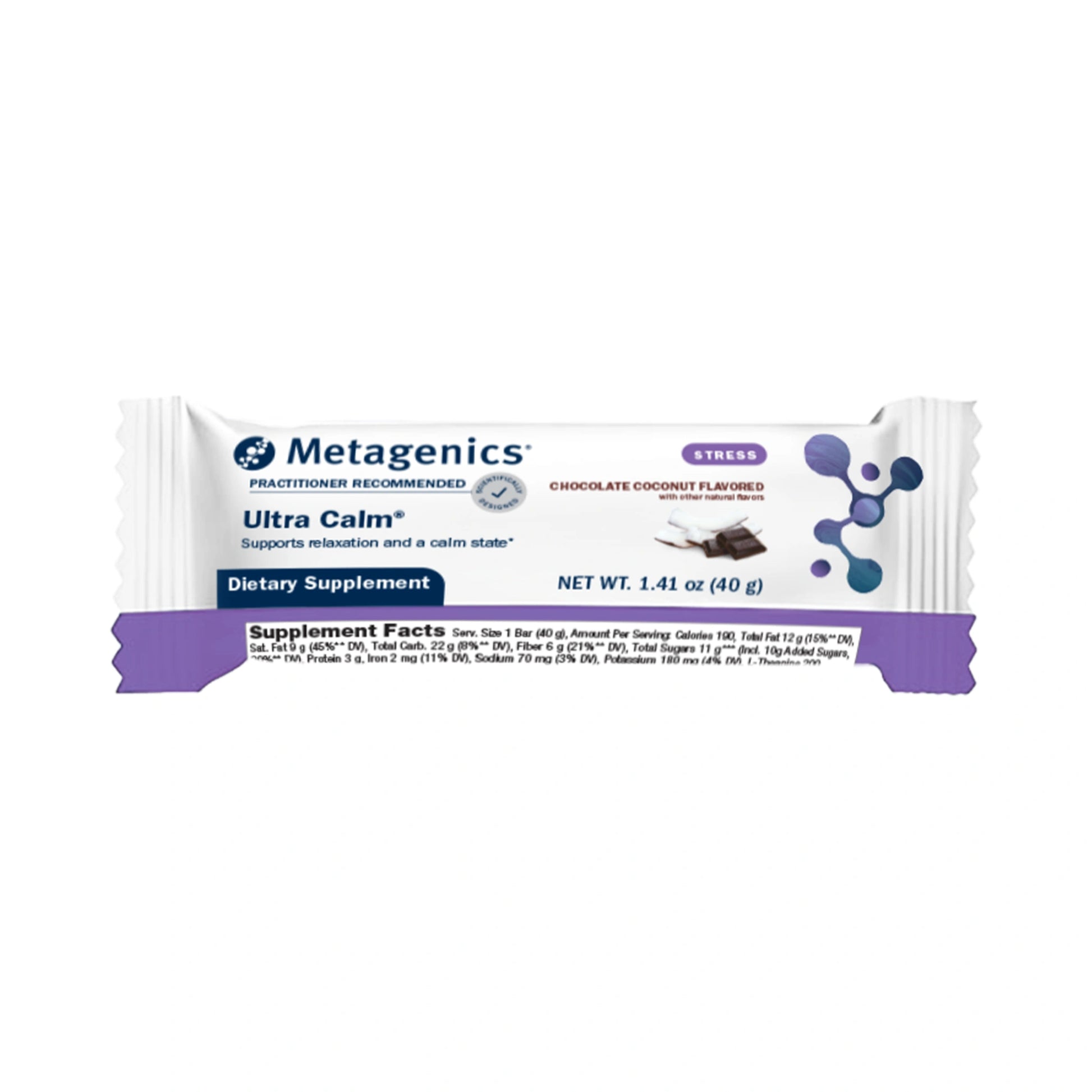 Metagenics Ultra Calm Bar 12 Bars
