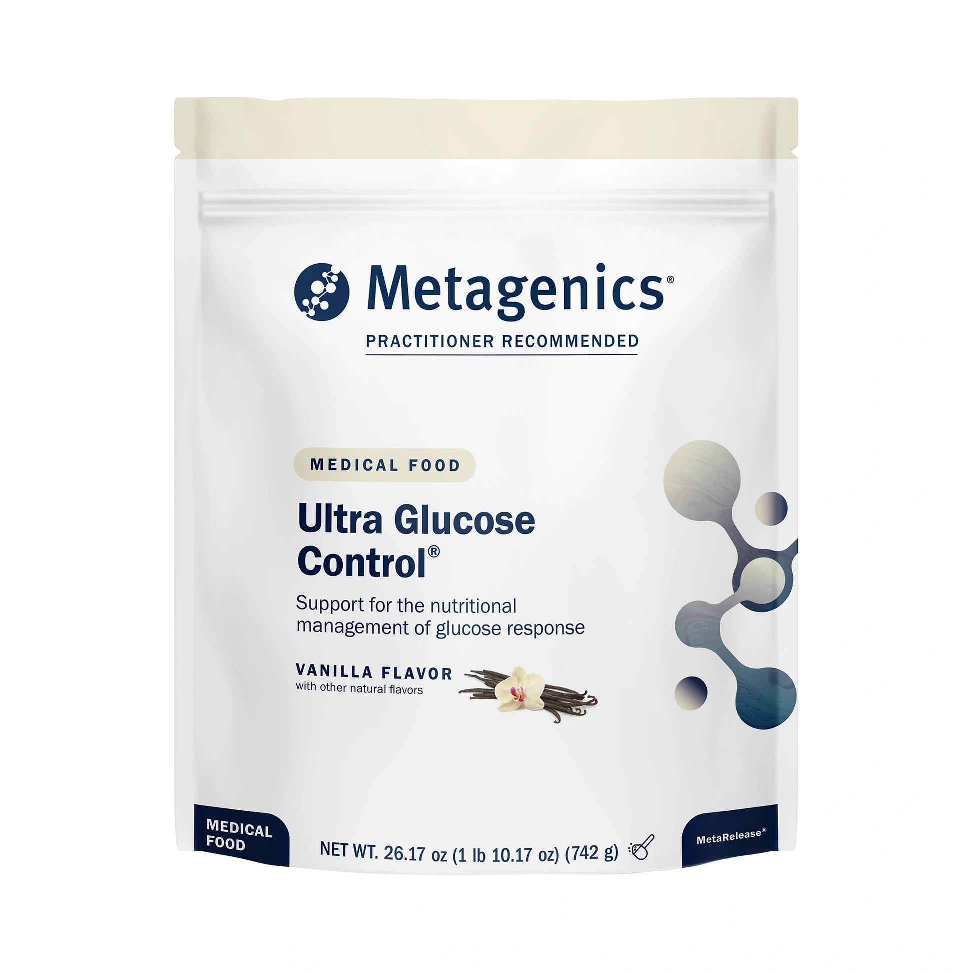 Metagenics Ultra Glucose Control Vanilla 742g