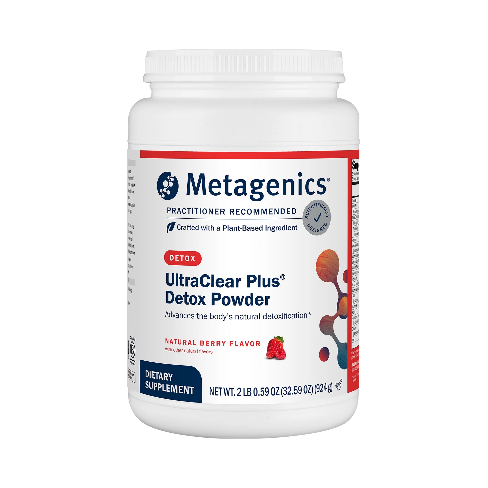 Metagenics UltraClear Plus Detox Powder Berry 924g