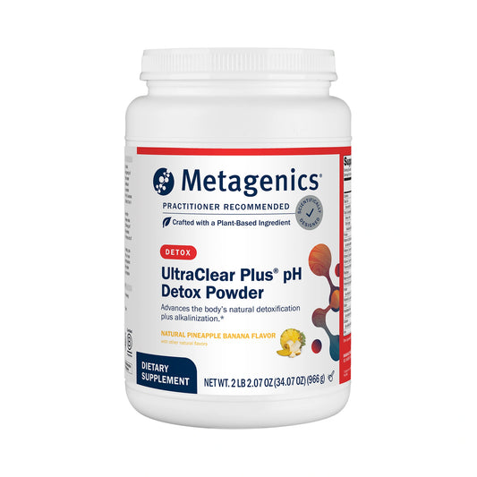 Metagenics UltraClear Plus pH Detox Powder Pineapple Banana 966g