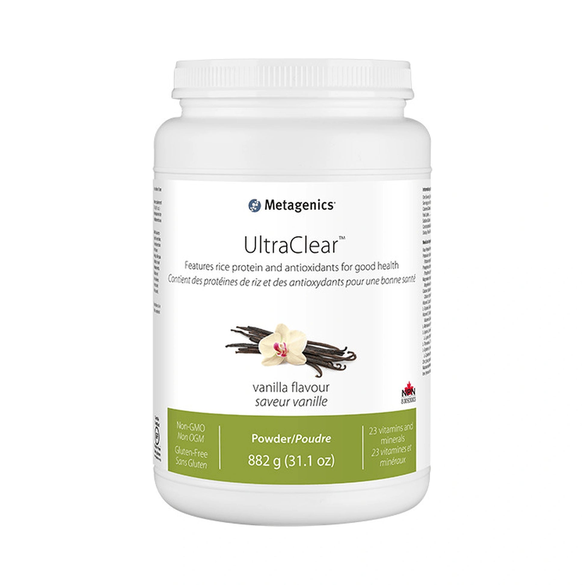Metagenics UltraClear Vanilla 882g