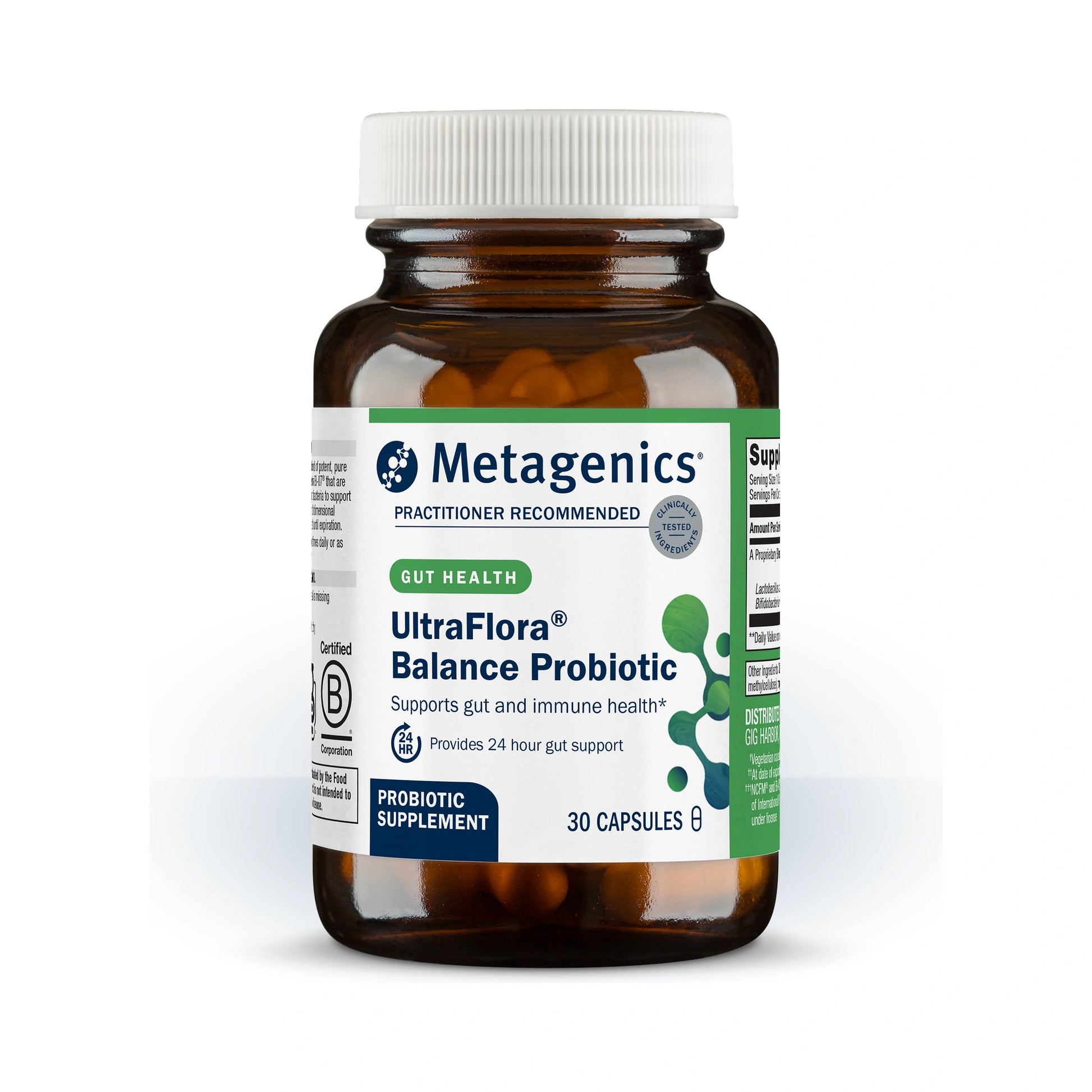 Metagenics UltraFlora Balance Probiotic 30 Capsules