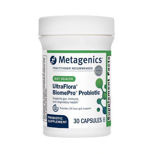 Metagenics UltraFlora BiomePro Probiotic 30 Capsules
