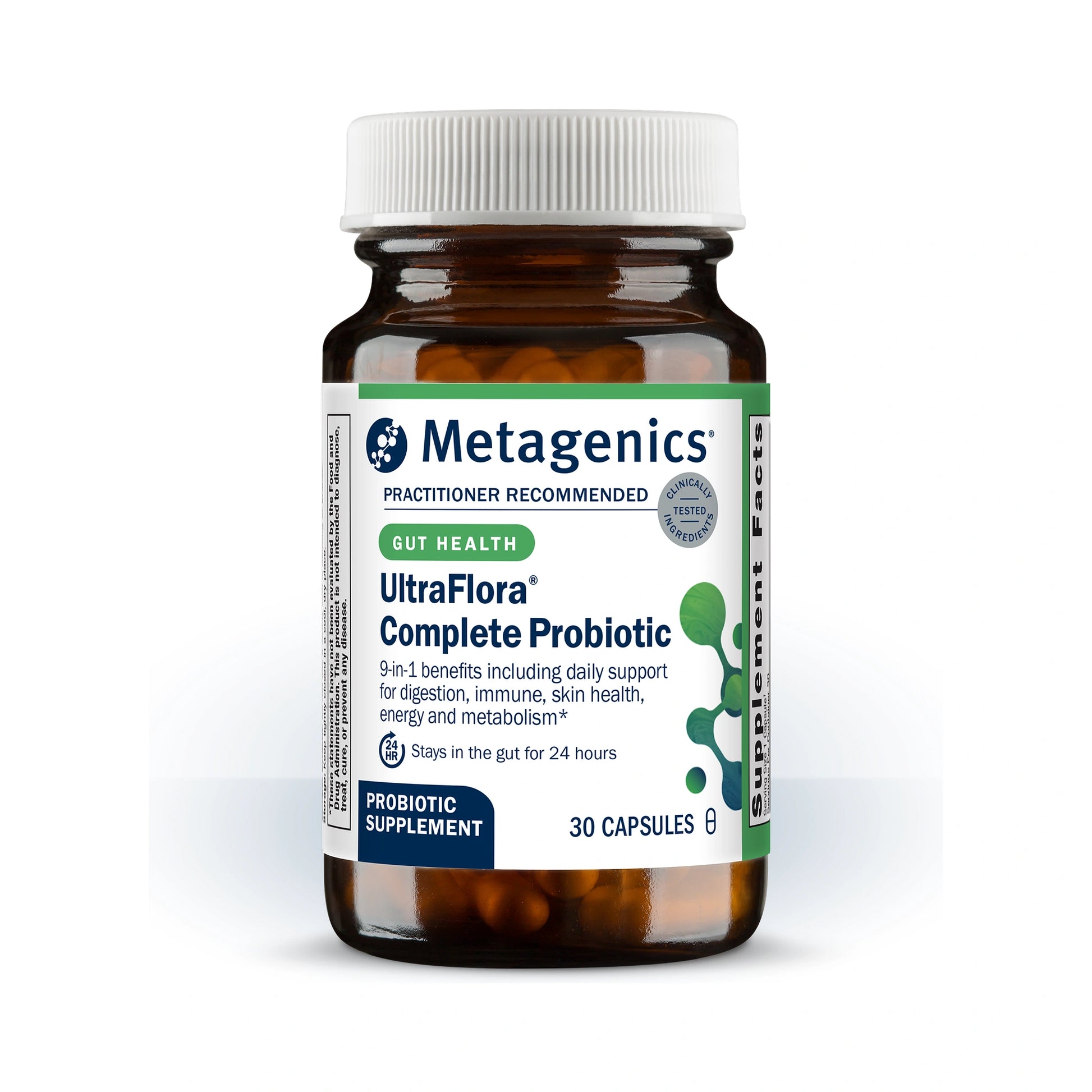 Metagenics UltraFlora Complete Probiotic 30 Capsules