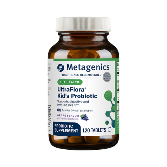 Metagenics UltraFlora Kids Probiotic 120 Chewable Tablets