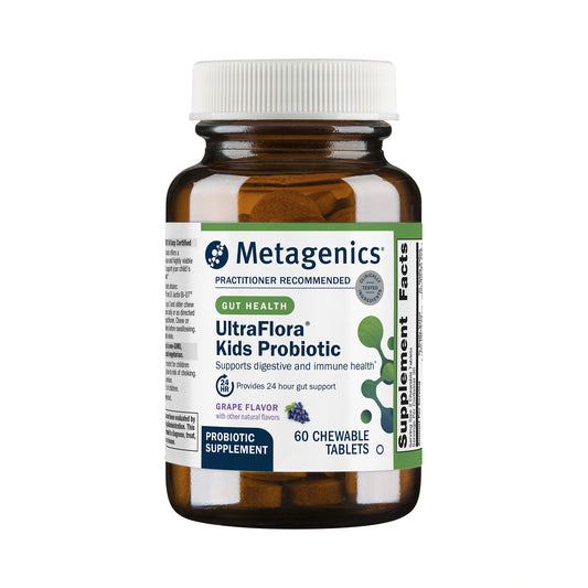 Metagenics UltraFlora Kids Probiotic 60 Chewable Tablets