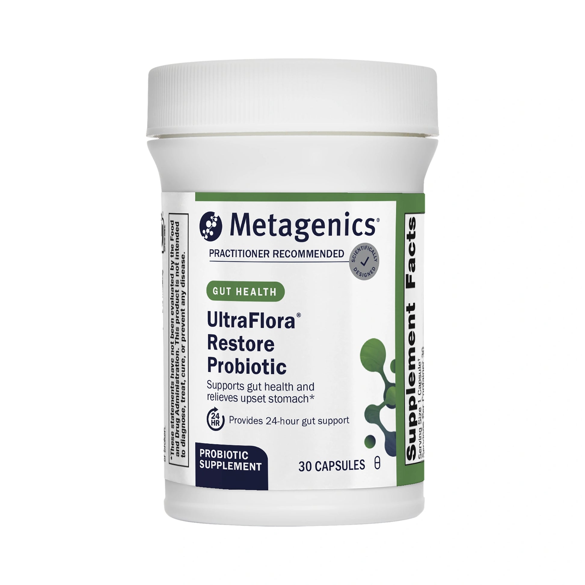 Metagenics UltraFlora Restore Probiotic 30 Capsules
