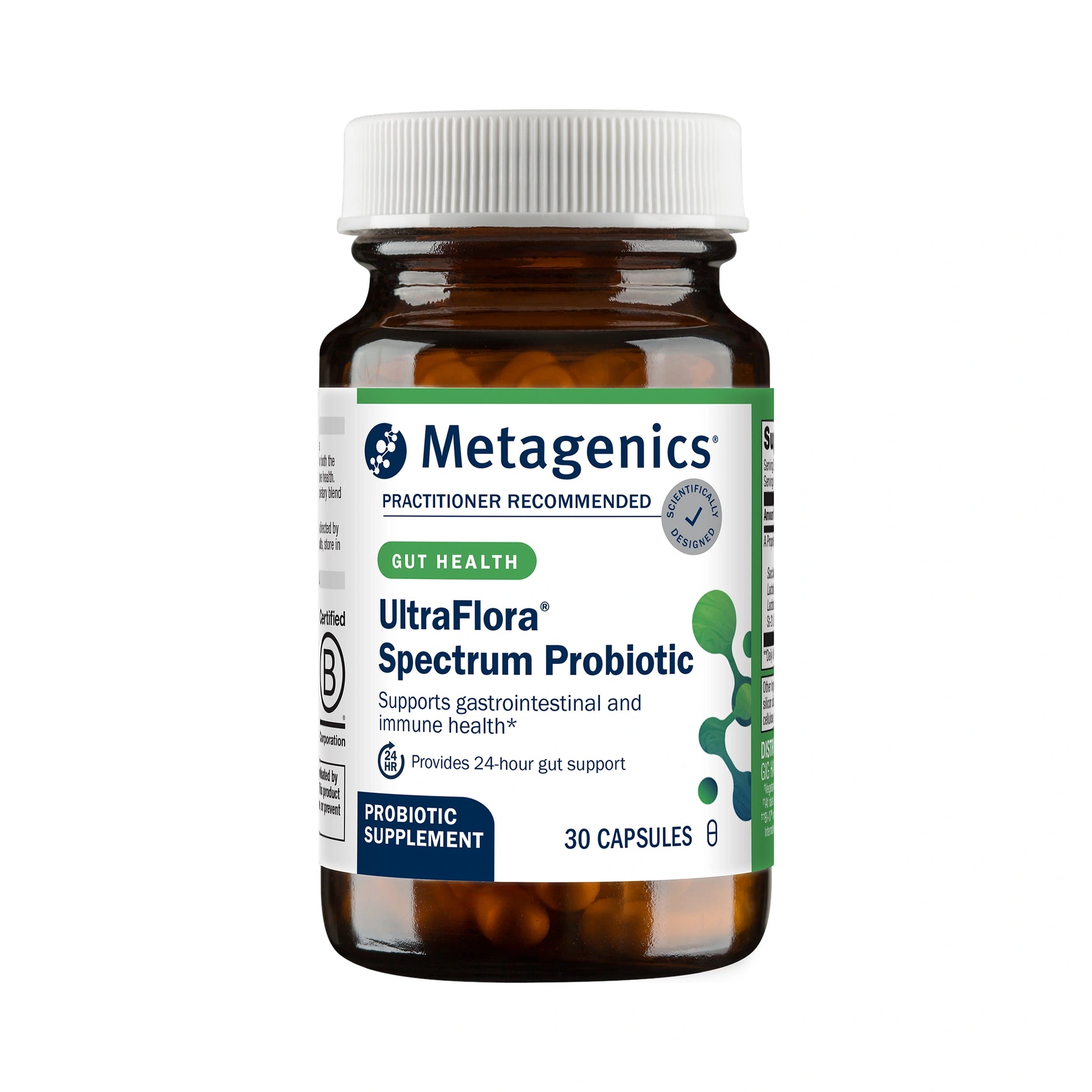 Metagenics UltraFlora Spectrum Probiotic 30 Capsules