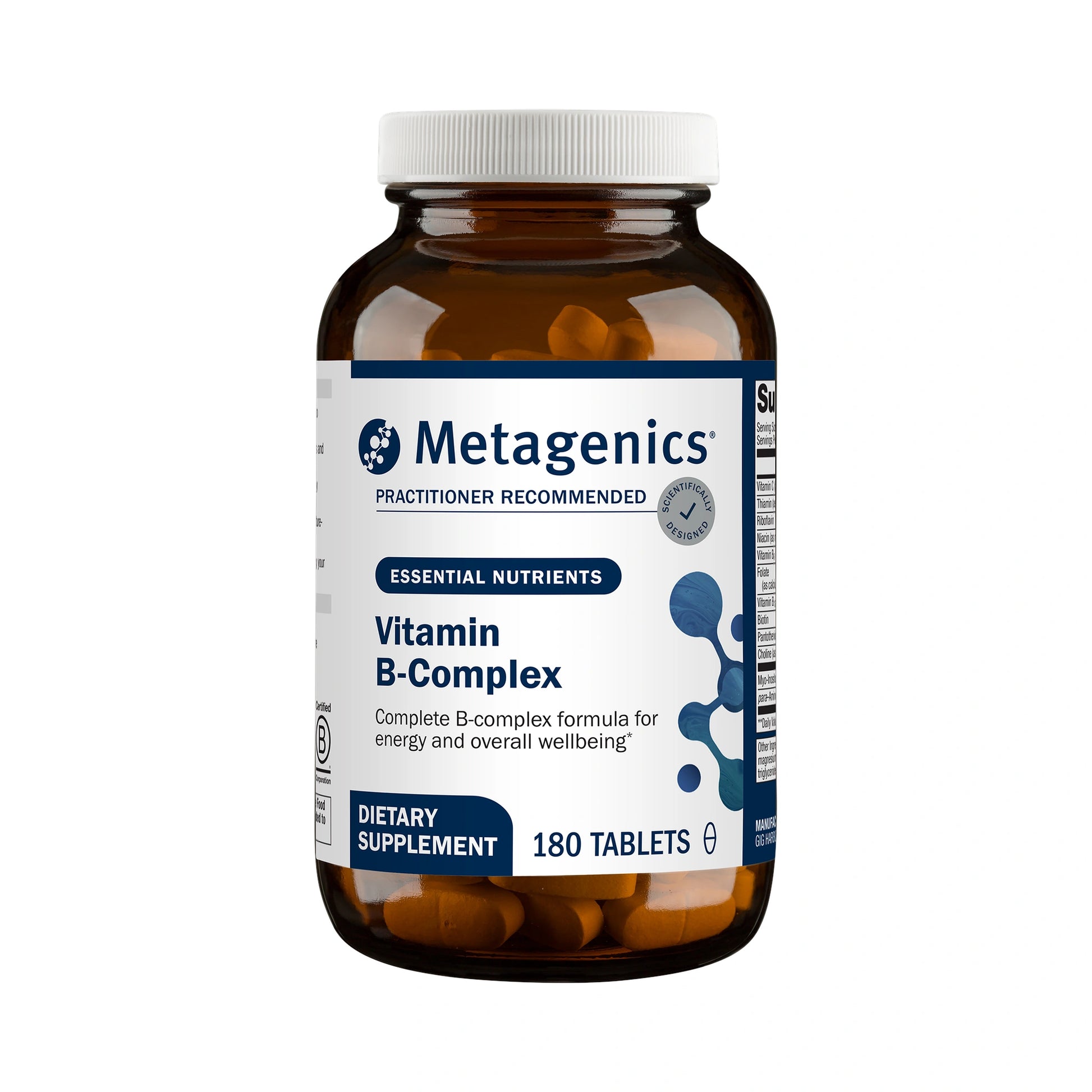 Metagenics Vitamin B-Complex 180 Tablets