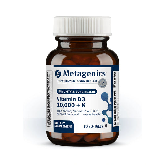 Metagenics Vitamin D3 10,000 + K 60 Softgels