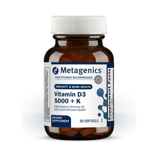 Metagenics Vitamin D3 5000 + K 60 Softgels