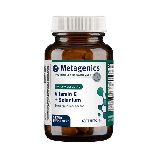 Metagenics Vitamin E + Selenium 60 Tablets