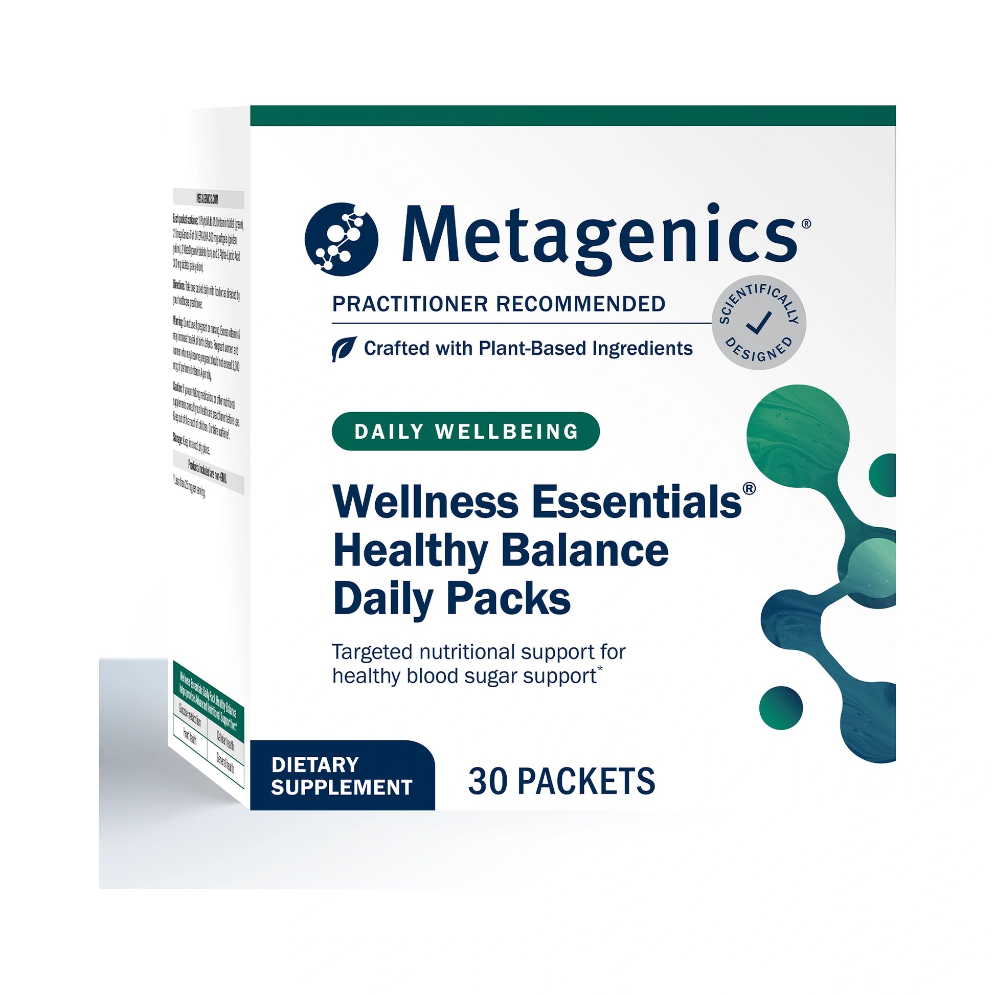 Metagenics Wellness Essentials Healthy Balance Daily Packs 30 Packets