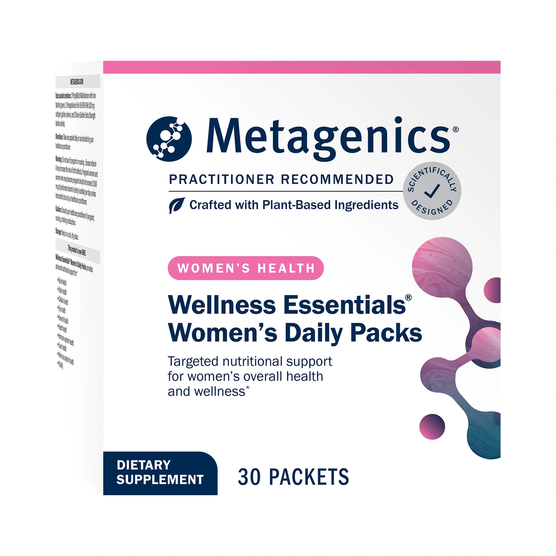 Metagenics Wellness Essentials Women's Daily Packs 30 Packets