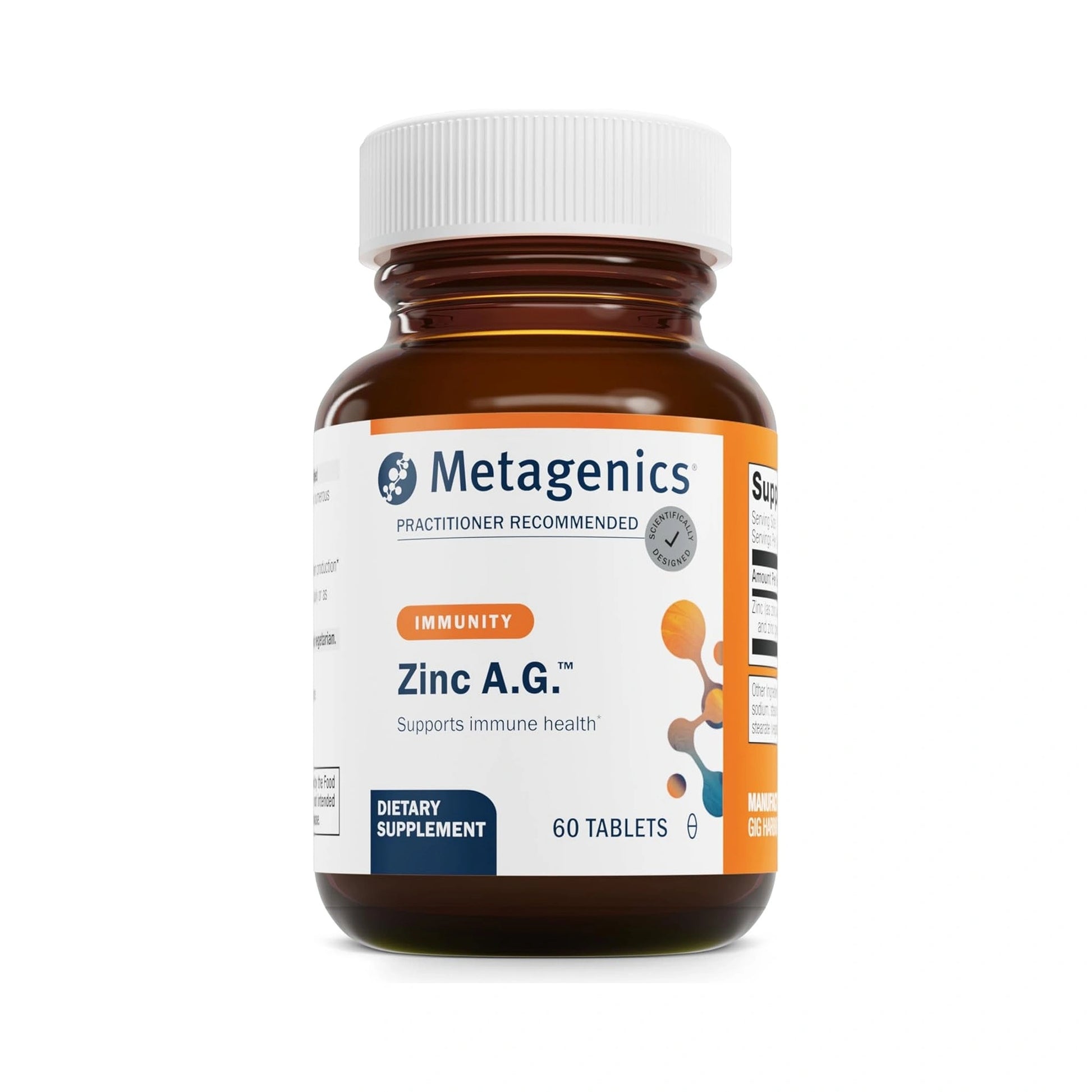 Metagenics Zinc A.G. 60 Tablets