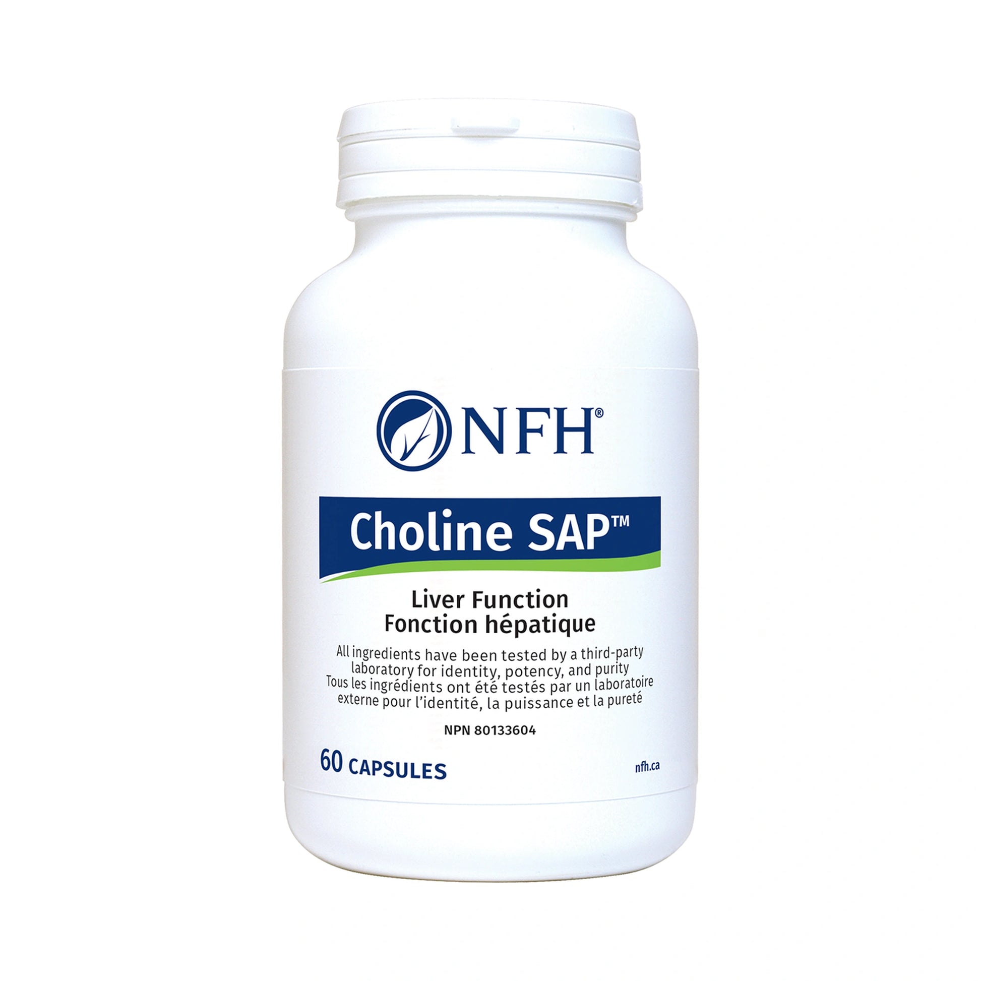 NFH Choline SAP 60 Capsules