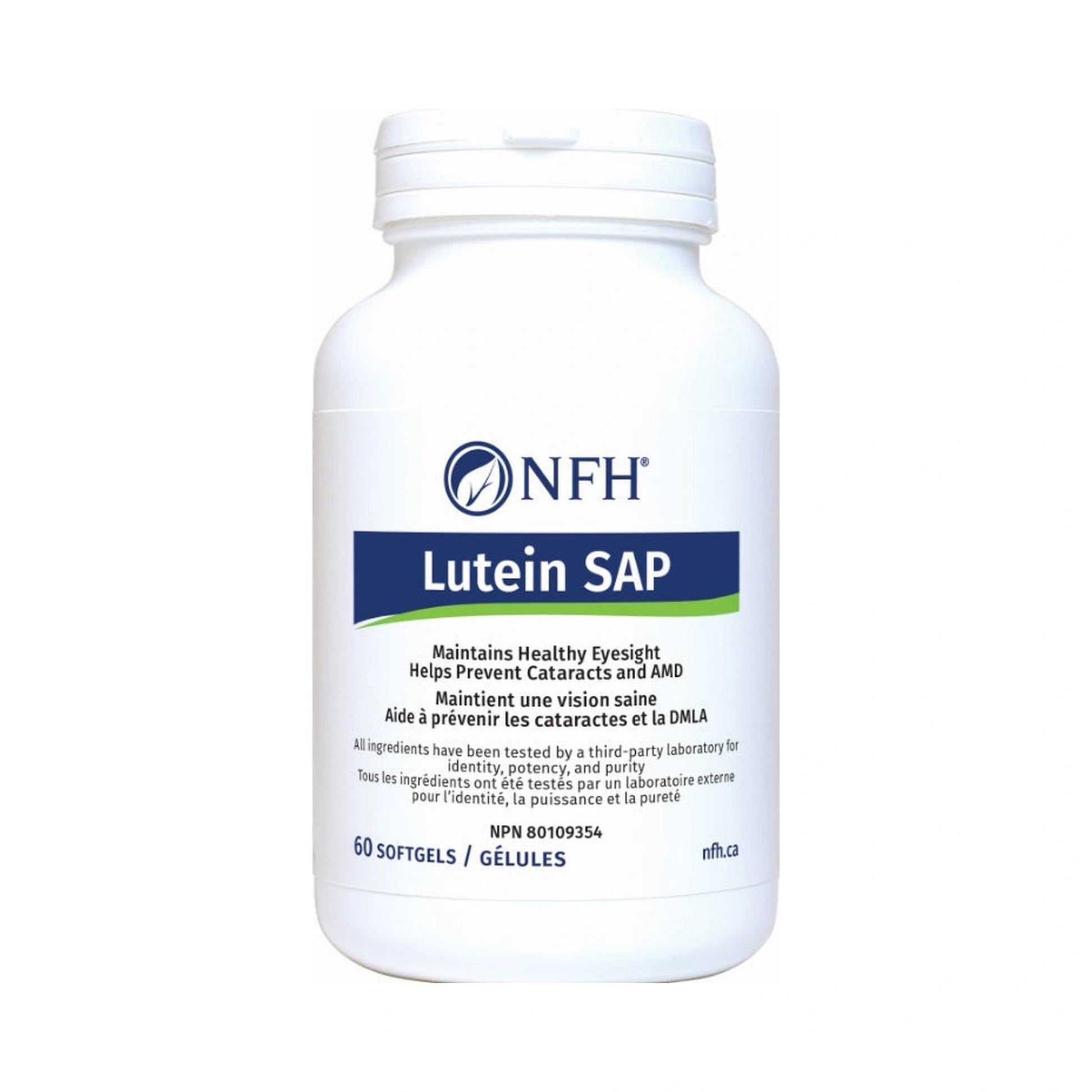 NFH Lutein SAP 60 Softgels
