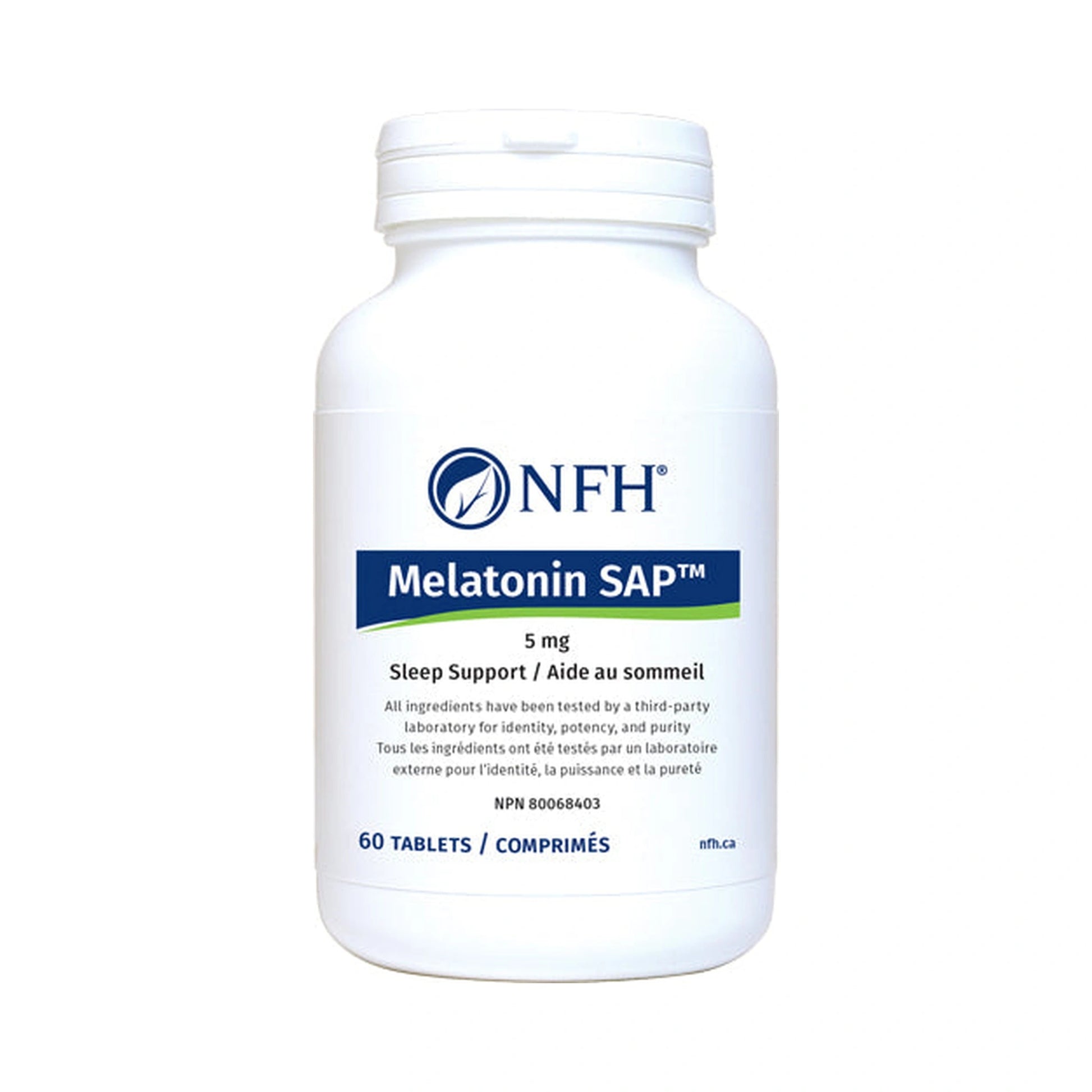 NFH Melatonin SAP 5mg 60 Tablets