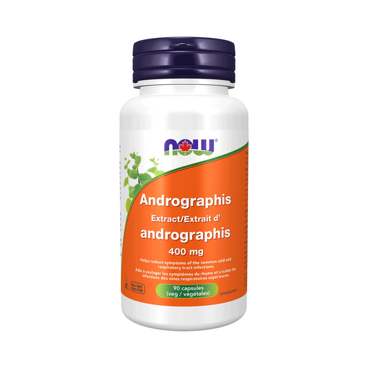 NOW Andrographis Extract 400mg 90 Veg Capsules