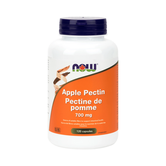 NOW Apple Pectin 700mg 120 Veg Capsules