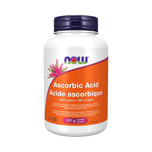 NOW Ascorbic Acid Vitamin C Powder 227g