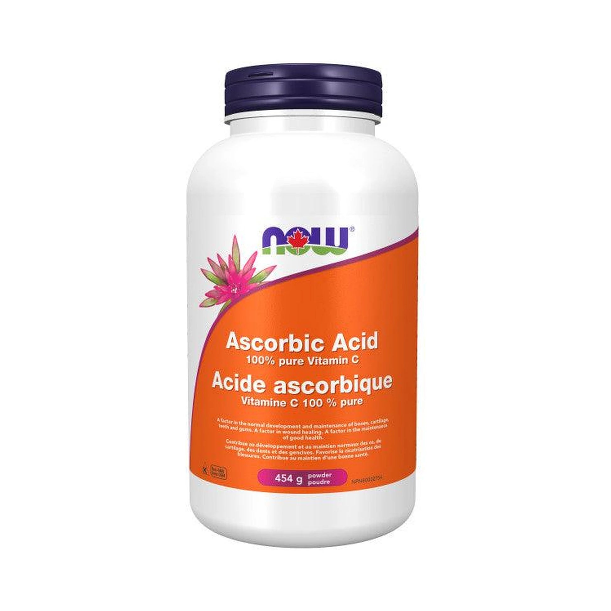 NOW Ascorbic Acid (Vitamin C) Powder 454g