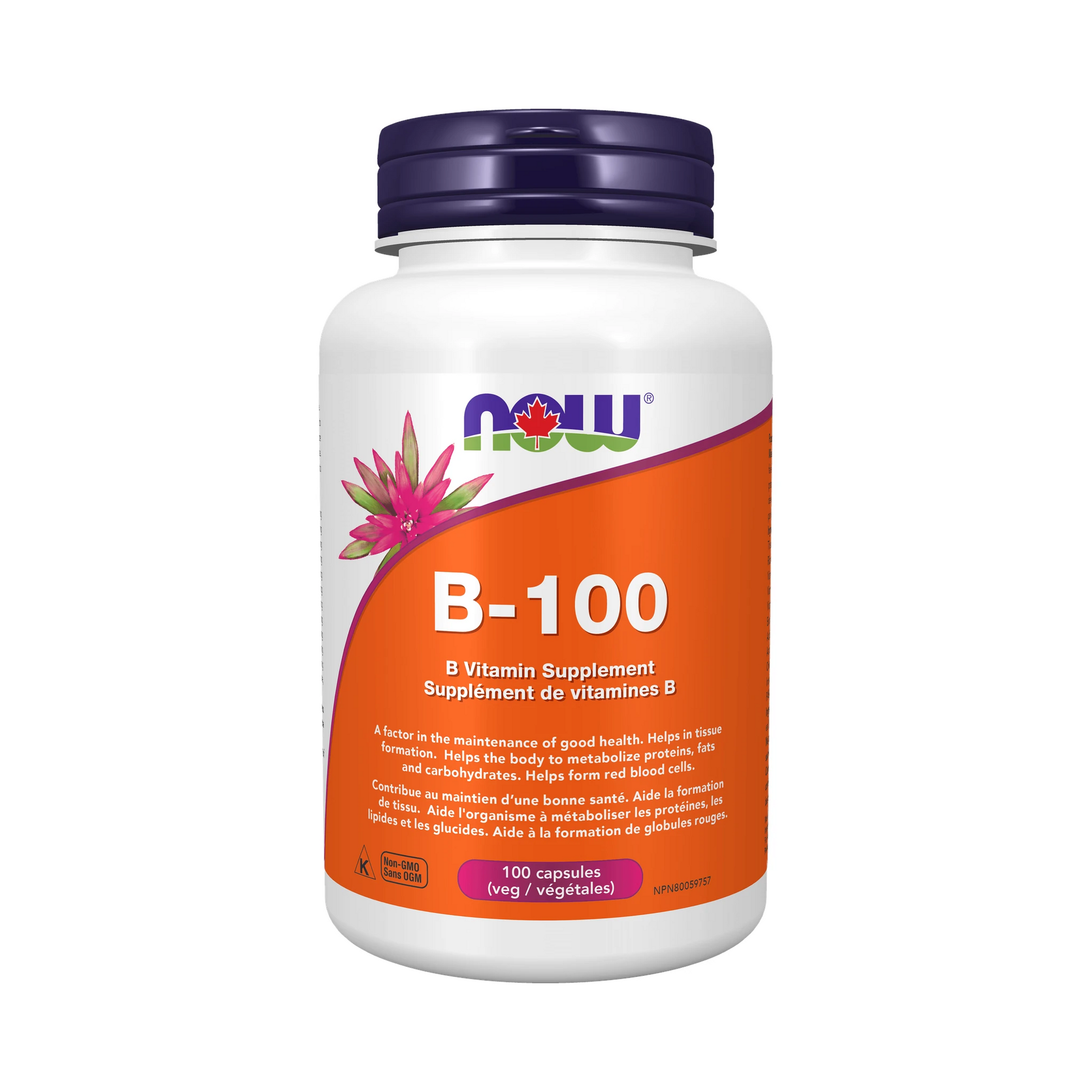 NOW B-100 Complex 100 Veg Capsules