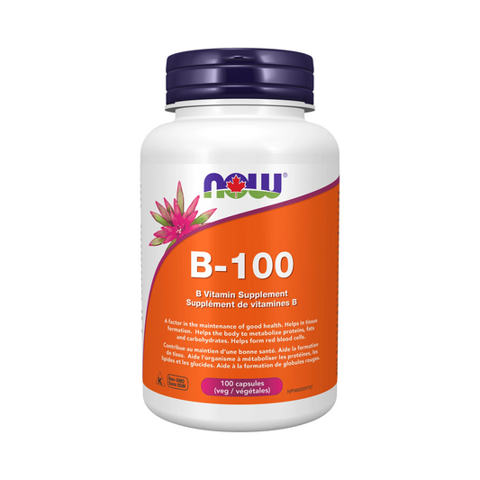 NOW B-100 Complex 100 Veg Capsules