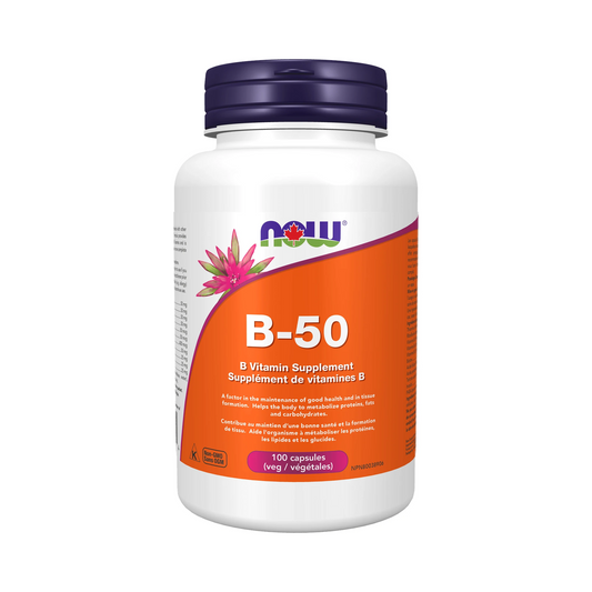 NOW B-50 Complex 100 Veg Capsules