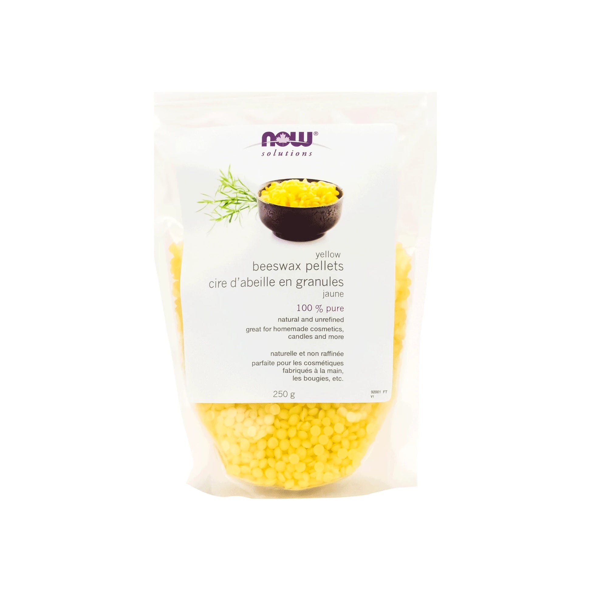 NOW Beeswax Pellets Yellow 250g