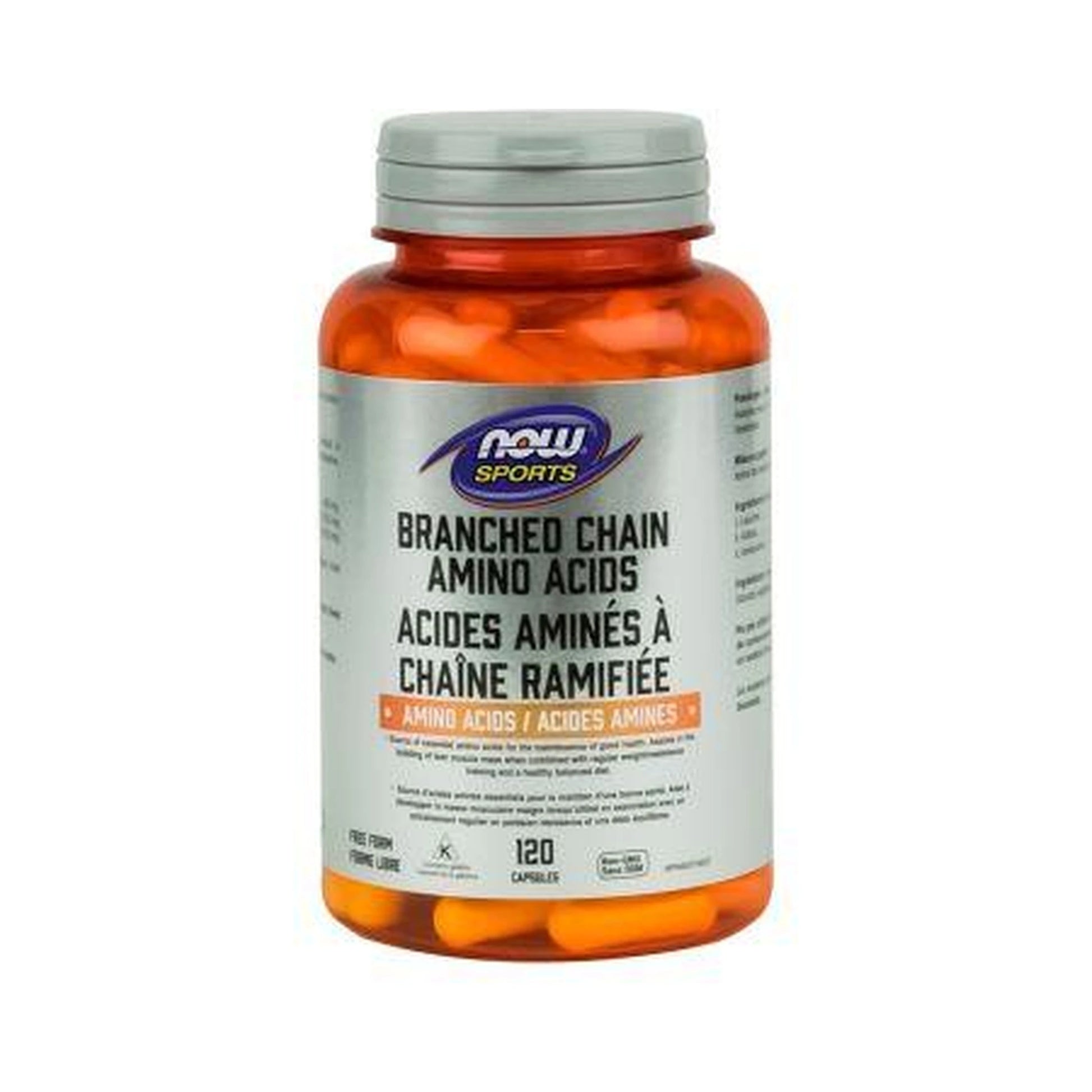 NOW Branched Chain Amino Acid 120 Capsules