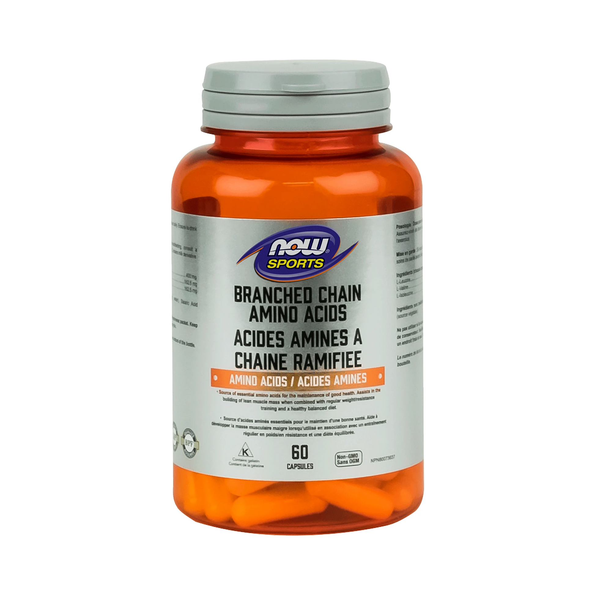 NOW Branched Chain Amino Acid 60 Capsules