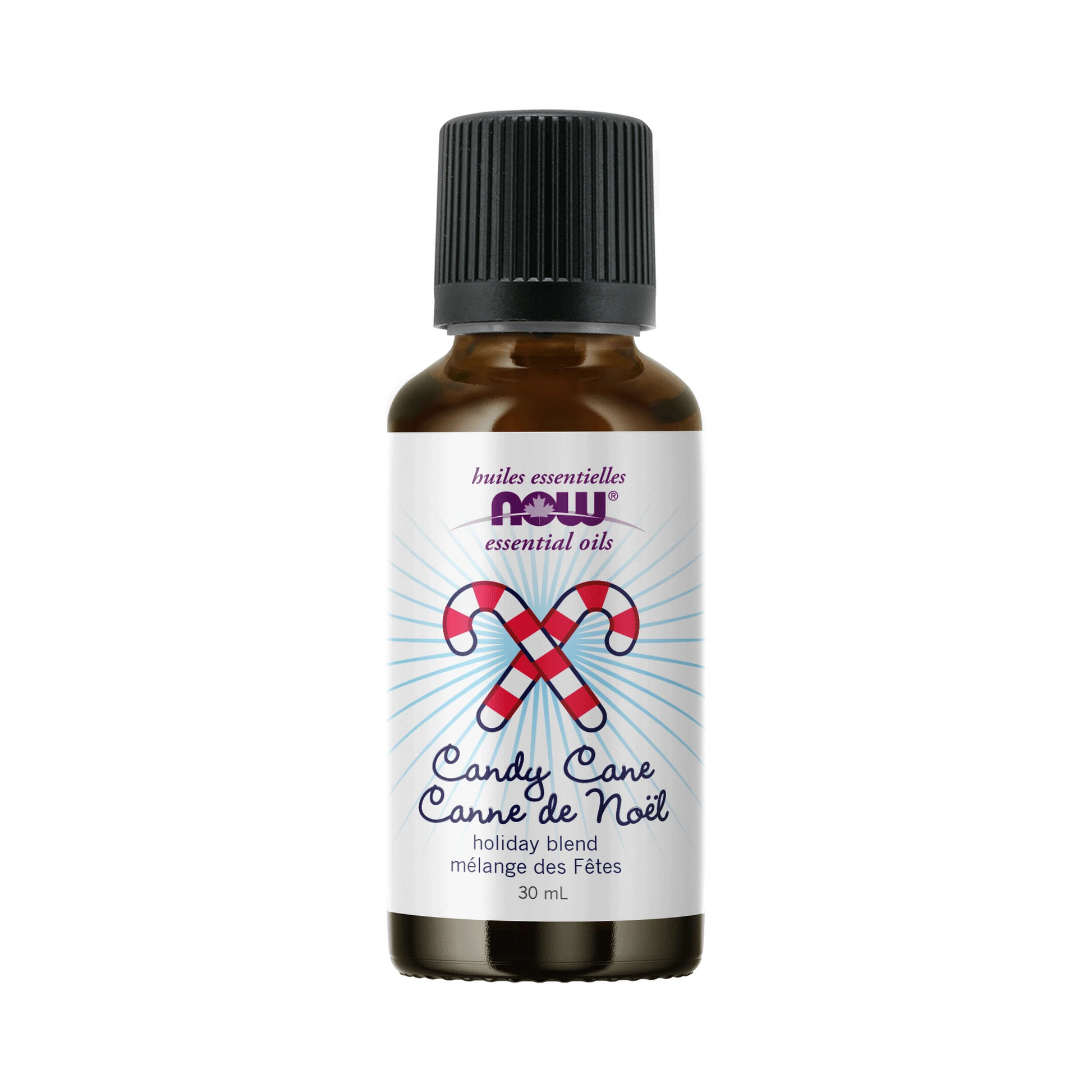 NOW Candy Cane Essential Oil Holiday Blend 30mL