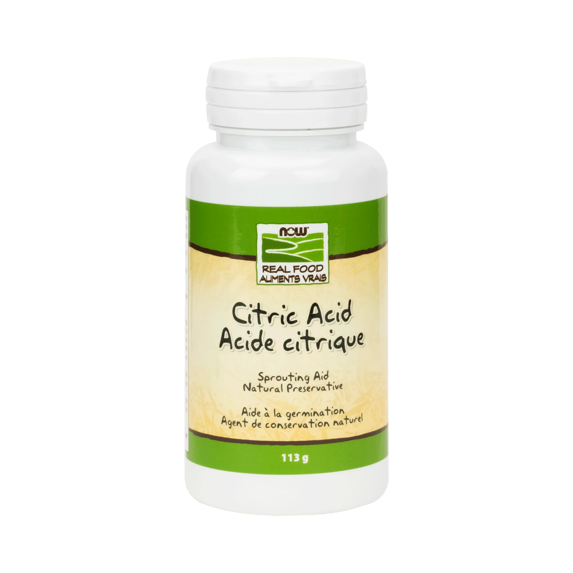 NOW Citric Acid 113g